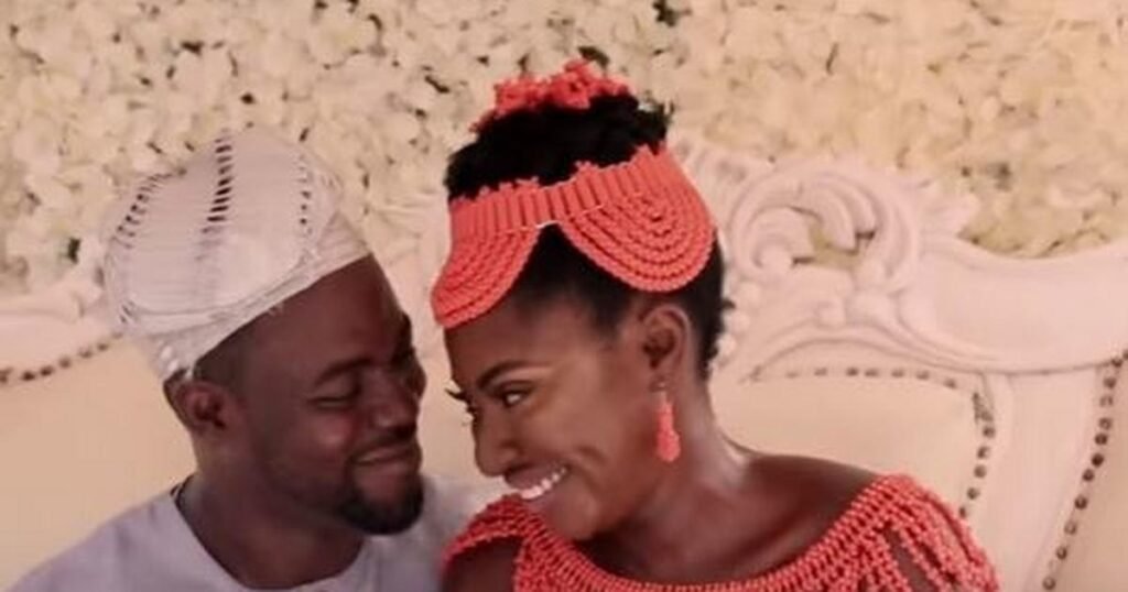 Yvonne Jegede and her husband