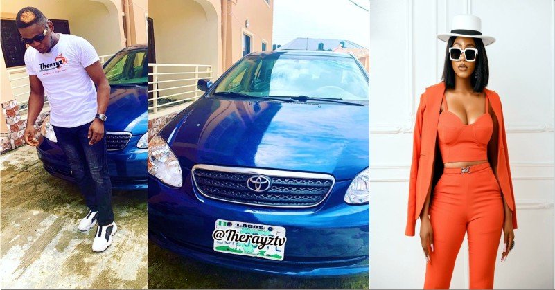 BBNaija’s Mercy Eke gifts A BLOGGER a car (photo)