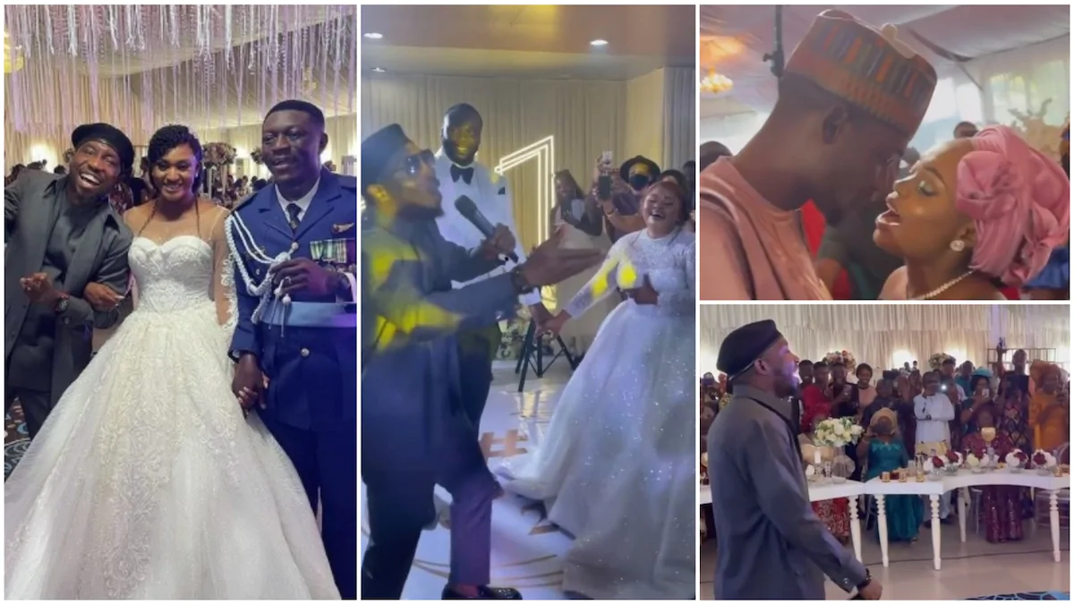 See Reactions as Timi Dakolo visits 8 weddings in Abuja, performs for free