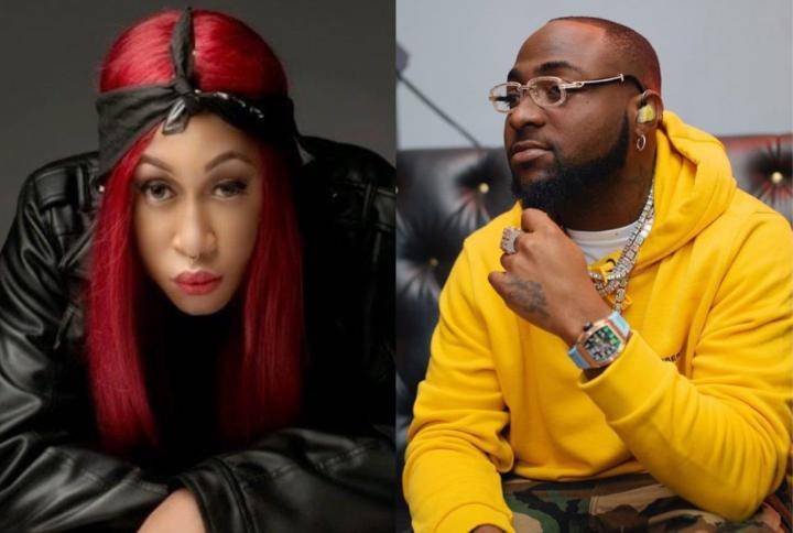 Cynthia Morgan is currently trending on Twitter for this Issue with Davido, See Reactions