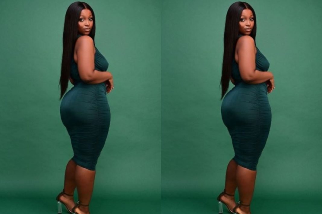 Burna Boy’s Alleged Side Chic Puts Her Huge Bumbum On Display (Photos)