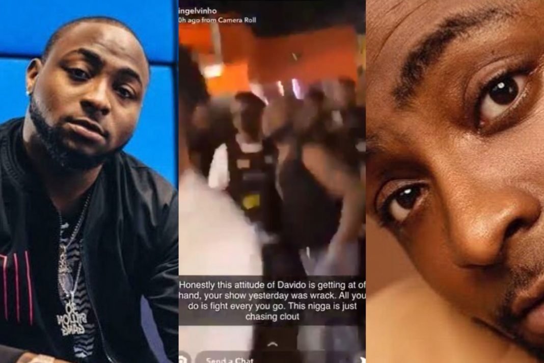 “Davido Needs To Go To Rehab” – Netizens Troll Davido Over His Second Fight In Ghana (Video)