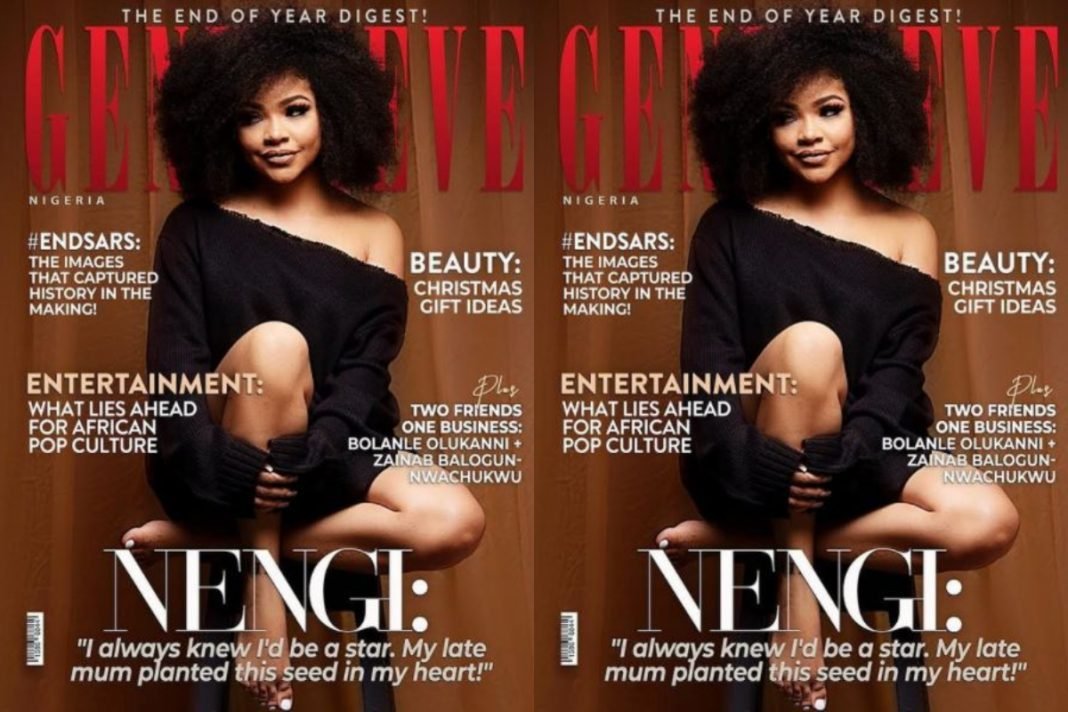 BBNaija: Genevieve Magazine’s Website Choke With Massive Request After Nengi’s Feature