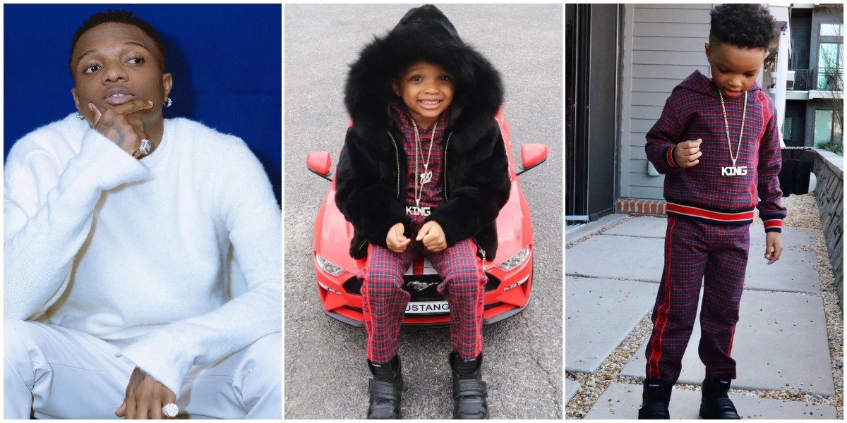 Wizkid's 2nd Son Ayo Looks All Grown Up As He Celebrates 5th Birthday (Photos)