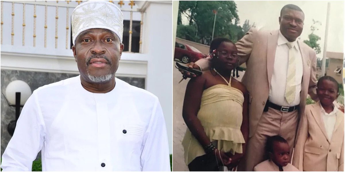 Actor Kanayo O Kanayo Says As He Shares Throwback Photo Of His 3 Kids-"They Grow So Fast"