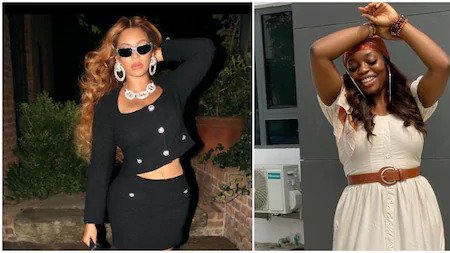 BBNaija's Bisola Recreates Viral Beyonce Photo, Rocks Same Pose And Hairstyle
