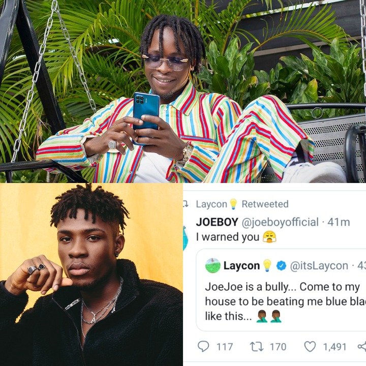 After BBNaija Laycon Called Joeboy A Bully; See What Joeboy Boy Said That Sparked Reactions Online