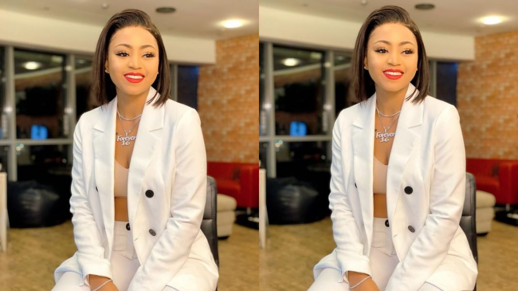 Regina Daniels Goes S3ductive In Nightwear As She Performs Yoga