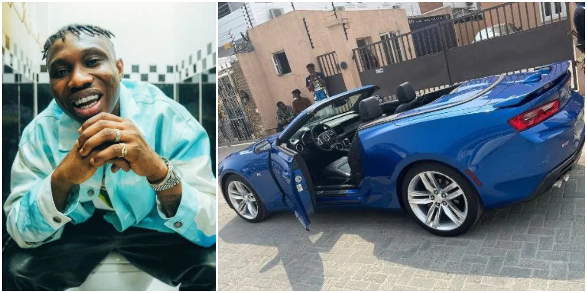 Rapper Zlatan Ibile Spends Heavily On Lovely New Sports Car (photos, video)