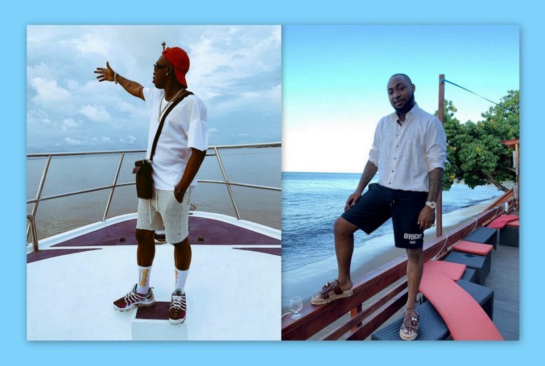 Video Of Zlatan Telling Davido He Will Rob Femi Otedola After DJ Cuppy ‘Mafia’ Him Hit The Net