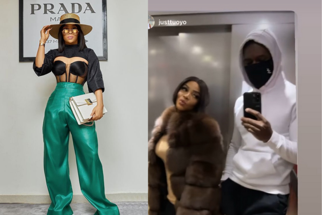 Toke Makinwa Flaunts Her New Lover, Tuoyo