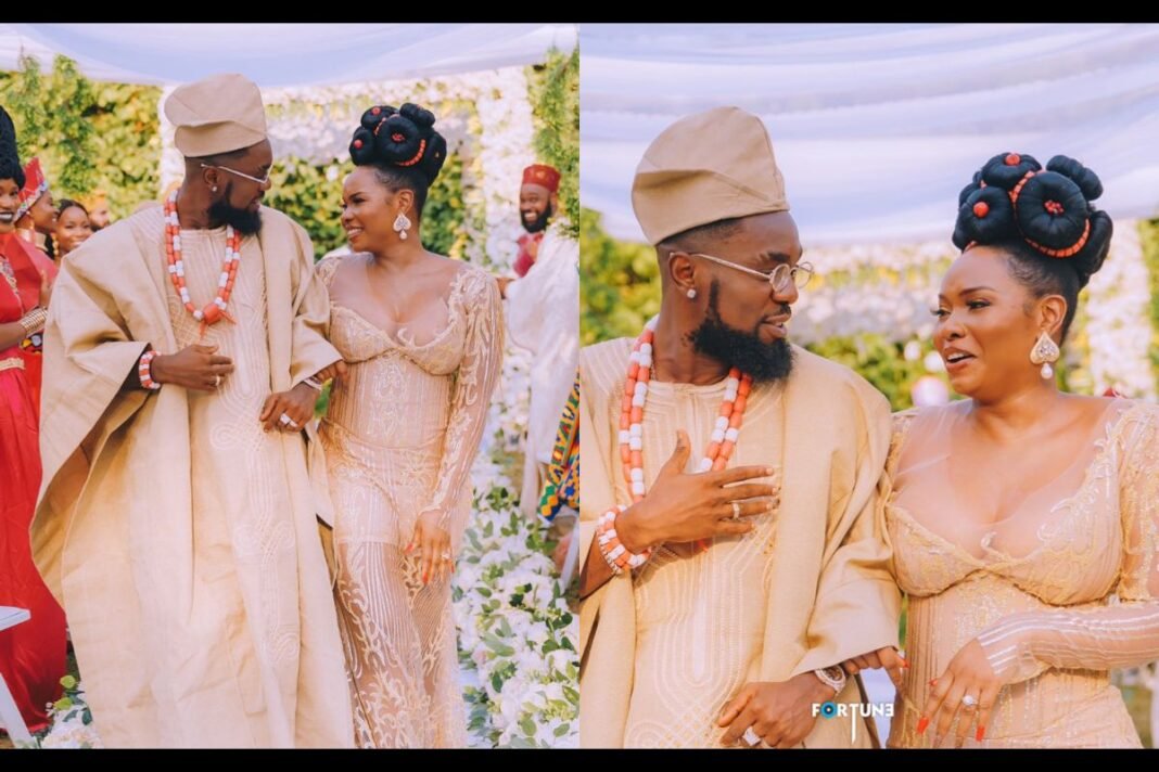 Nigerians reacts to Patoranking and Yemi Alade Wedding Photos-“This Is What Actually Happened For Abule”