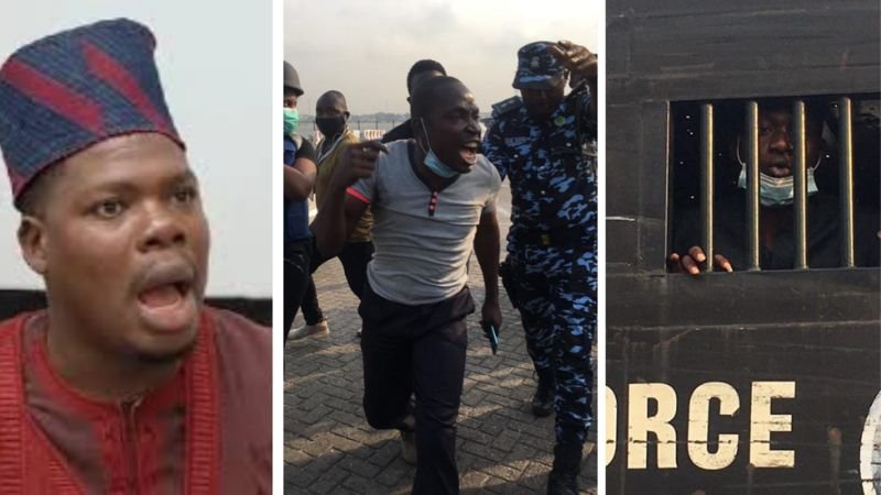 Comedian, Mr Macaroni arrested at Lekki tollgate protest