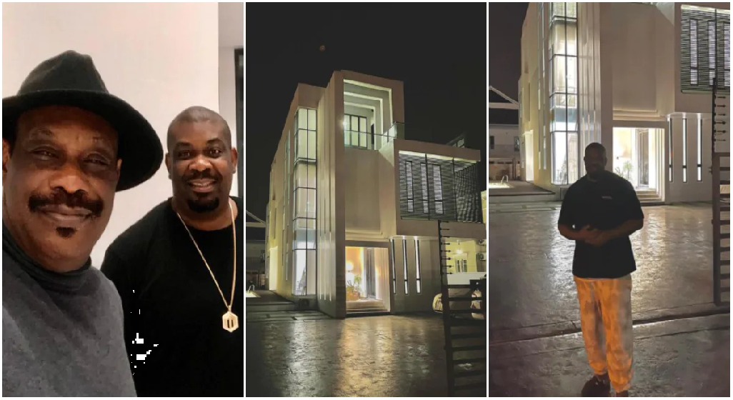 Music Mogul Don Jazzy Acquires New Luxury Mansion, Dad Celebrates