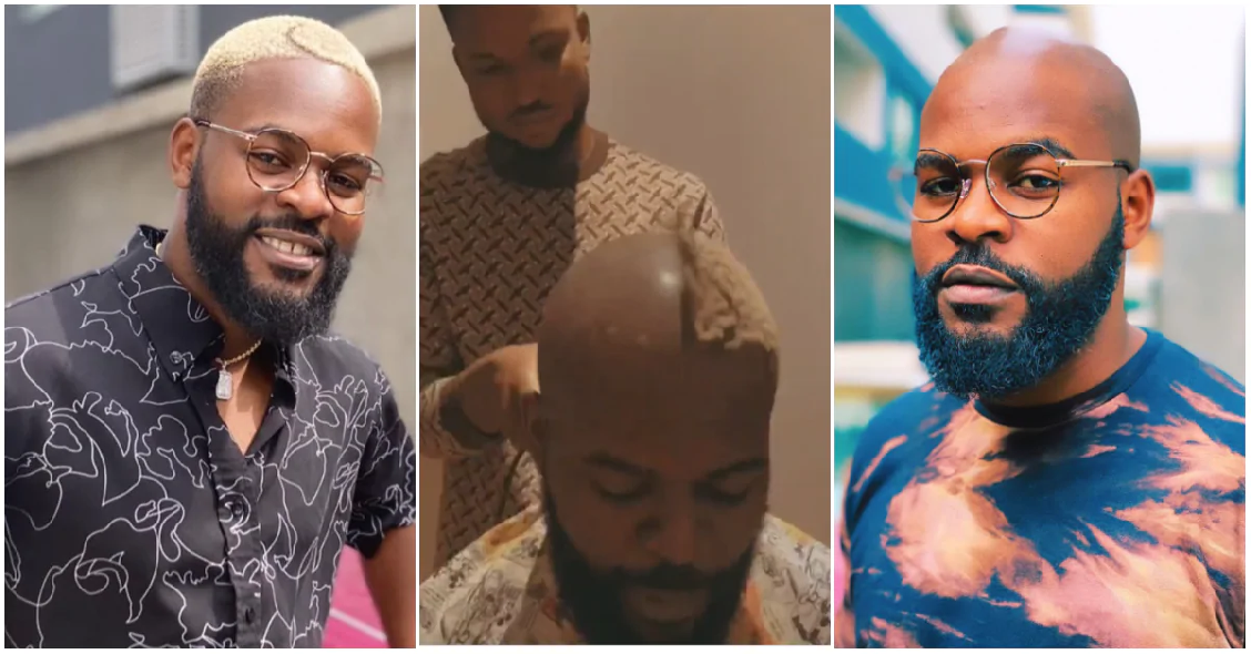 I'm Waiting For Someone To Slap It: Hilarious Reactions As Falz Shares Moment He Went Bald