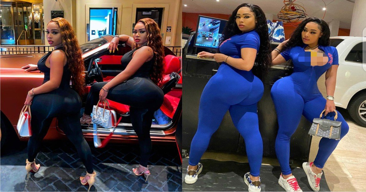 See Pictures Of These Beautiful And Endowed Twin Sisters Who Are Stirring Reactions Online