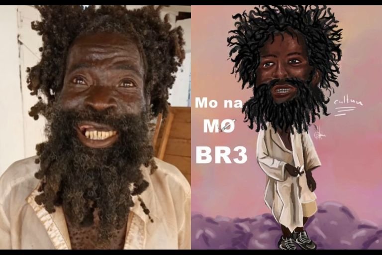 PHOTOS: Celebrity Madman, Mona Mobl3, Looking Clean And Transformed After Shaving Off His Unkept Dreadlocks