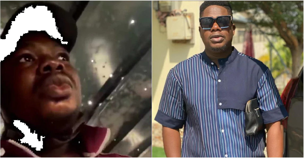 Comedian Mr Macaroni Arrested At Lekki Tollgate, Locked Inside Black Maria