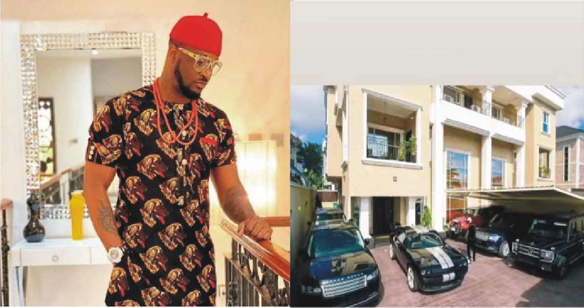 “I Got 6 Packs And 6 Cars” – Peter Okoye Flaunts His 6 Luxury Cars (Video)