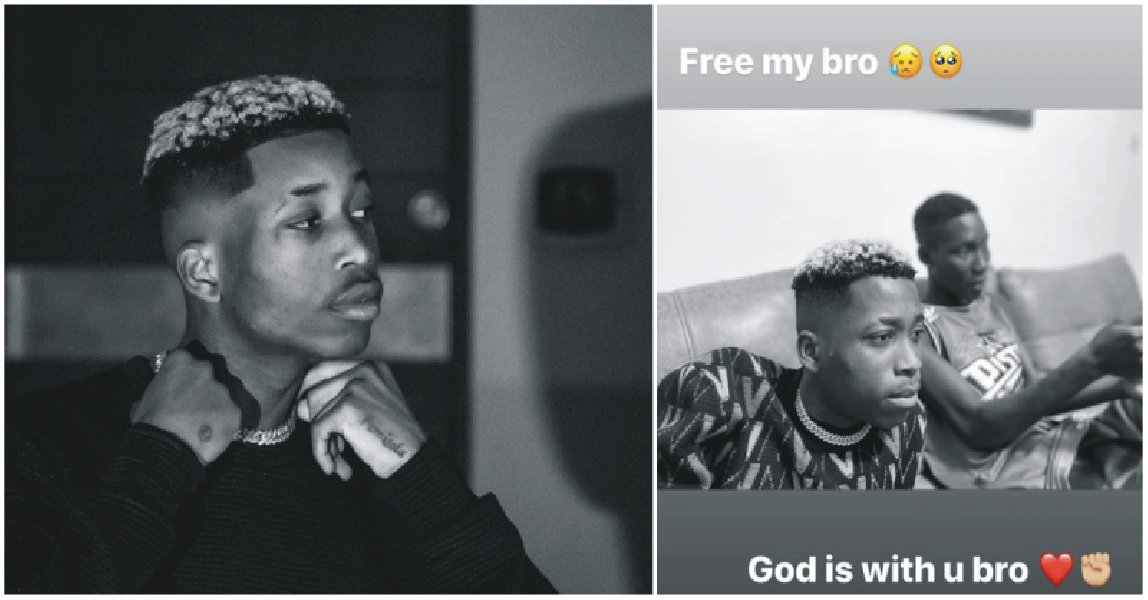 Free My Bro! Zinoleesky Cries Out As Police Detain Lil Frosh Over Domestic Violence Case