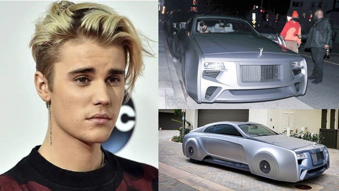 VIDEO & PHOTOS: Checkout Justin Bieber’s Custom Futuristic Rolls-Royce Wraith Worth Over N125 Million