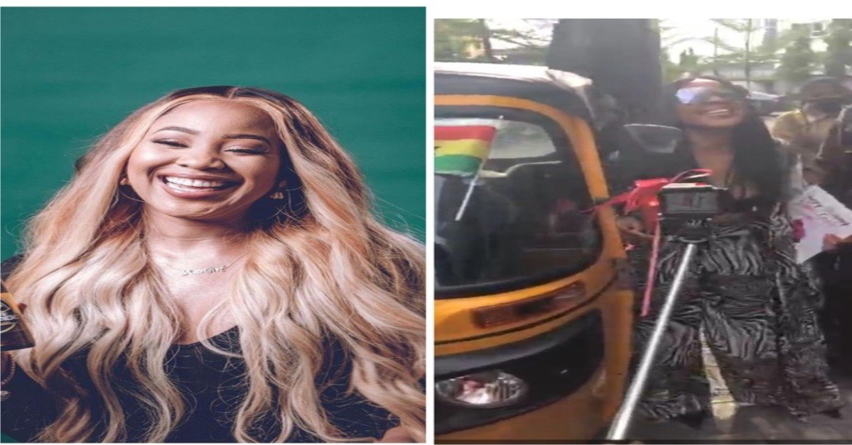 Reactions As Erica Was Gifted KeKe Napep For Her Birthday