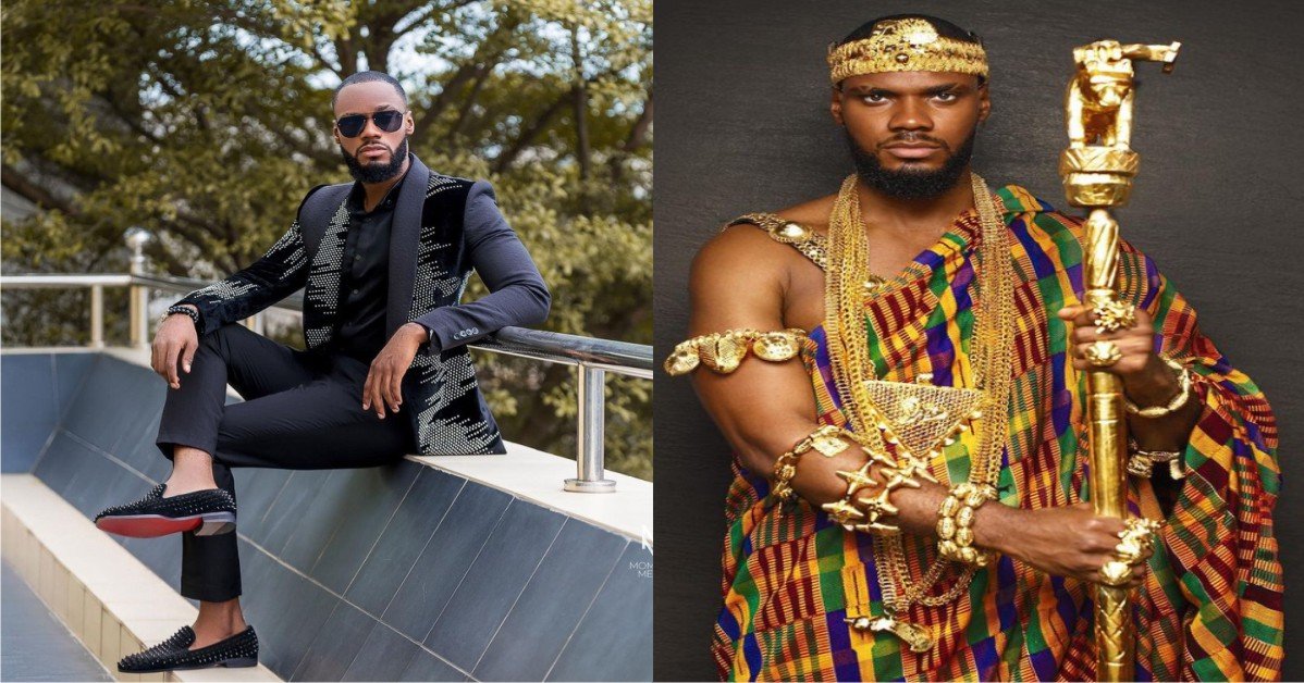 BBNaija Prince bags Award Prize of "The Best Dressed Male" At The "Coming To America 2" Movie Premier - Photos