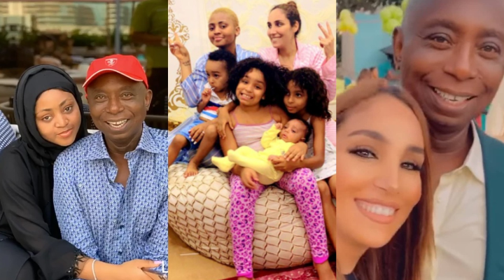 "When Money Dey, Peace Go Dey" – Nigerians React To Regina Daniels Friendship With Her Senior Wife, Laila