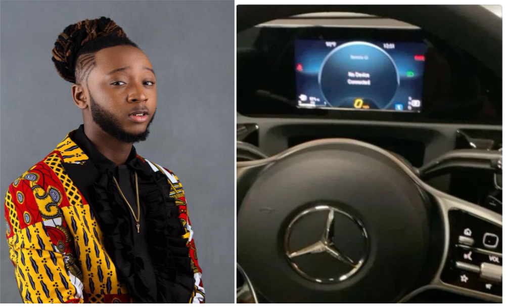 Can Your Benz Talk To You? Rapper Yung6ix Brags