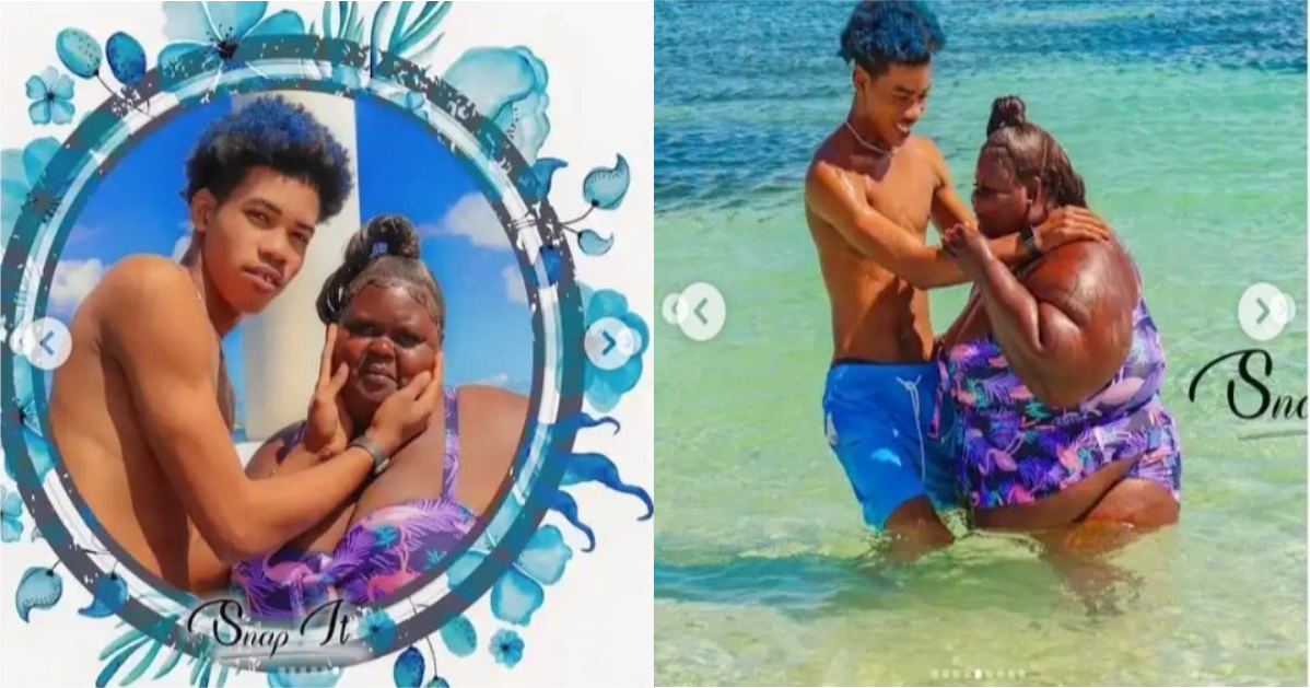 Photos Of A Man With His Chubby Girlfriend That Proves The Existence Of True Love