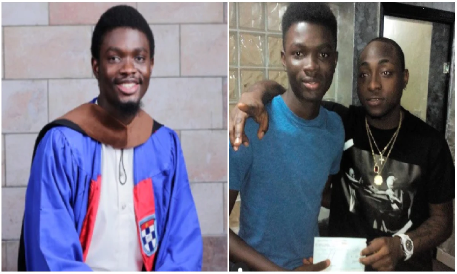 Davido Helped Raise Funds For School Graduate That Got First Class