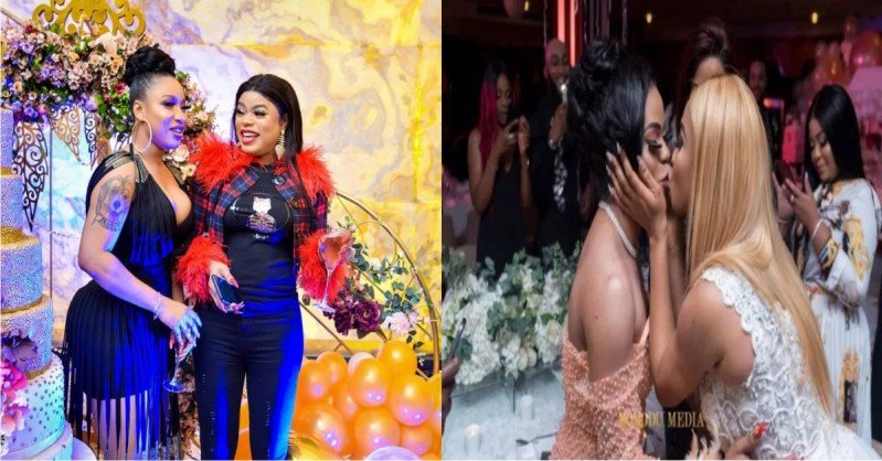Bobrisky finally reveals why He and Tonto Dikeh unfollowed each other - See What she said