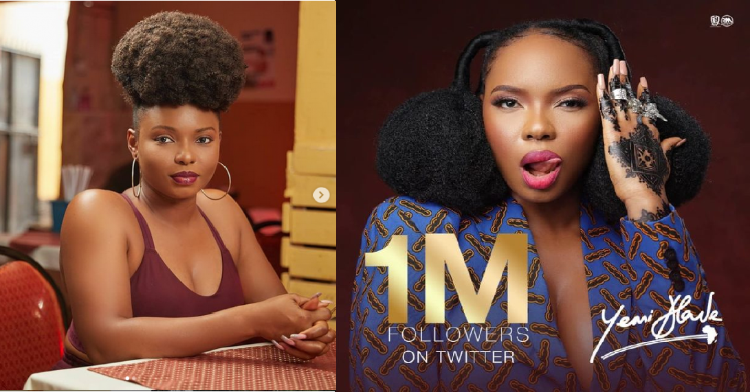 Fans Of Yemi Alade React As Over 2000 Fans Unfollow Her On Twitter After She Celebrated 1M Followers