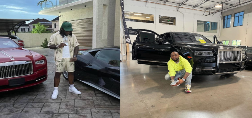 "em be like where person Dey talk say iPhone 6 cost pass iPhone 12": Reactions As Burna Boy’s PA, Manny Says Burna Boy’s Rolls Royce Is More Expensive Than Davido’s New Whip