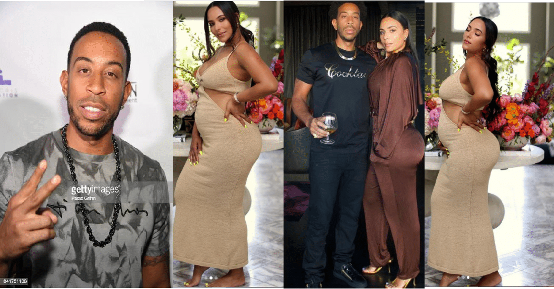 Rapper Ludacris And Wife Eudoxie Mbouguiengue Bridges Are Expecting Their 4th Child(Photos)