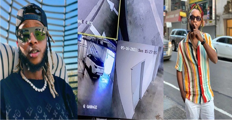 "My IPhones, My ps5 And About $5k - $7k cash Was In That Car"— Rapper, Yung6ix mourns After Being Robbed In The U.S [VIDEO]