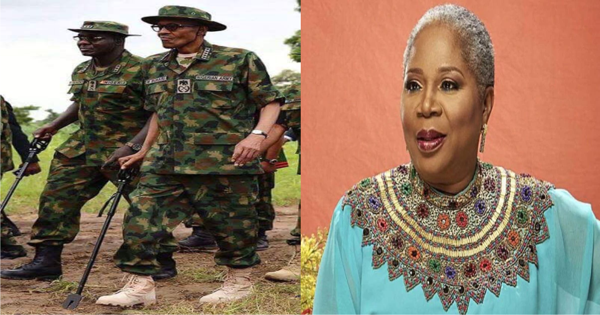 "Pull Out The Soldiers From Igboland"– Onyeka Onwenu Tells Buhari