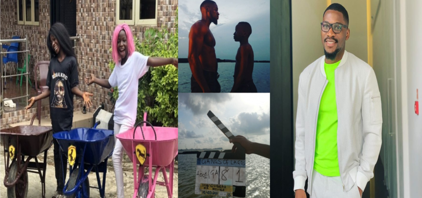 Ikorodu Bois Alongside Jade Osiberu Begins Filming For New Movie "Gangs of Lagos"