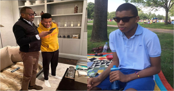 Nigerian Billionaire, Femi Otedola Celebrates Son, Fewa On His Birthday