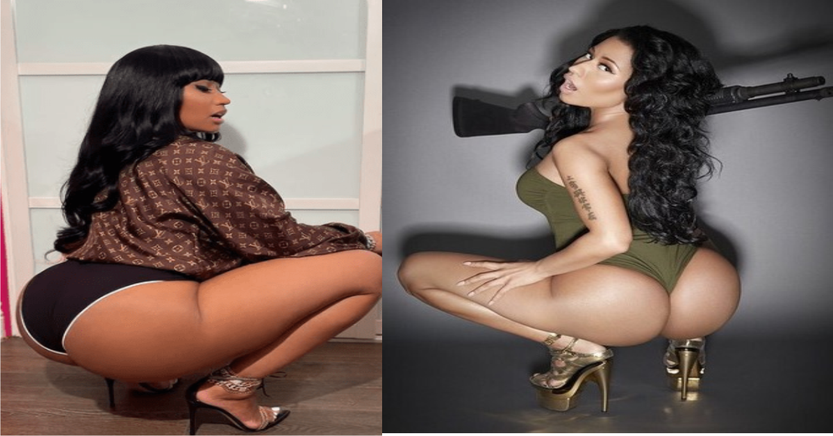 American Rapper, Nicki Minaj Flaunts 'Endowments' In New Photos