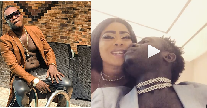 Reaction As Duncan Mighty Shares Video Of Him Kissing His New Partner (video)