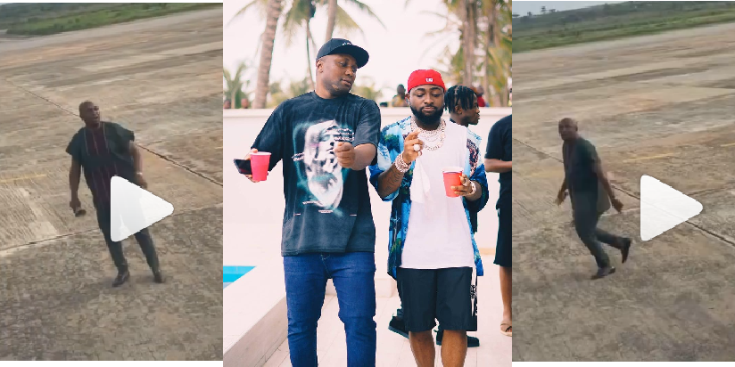 "My Oga Get Money": Davido's Logistics Manager Israel DMW Screams At Airport