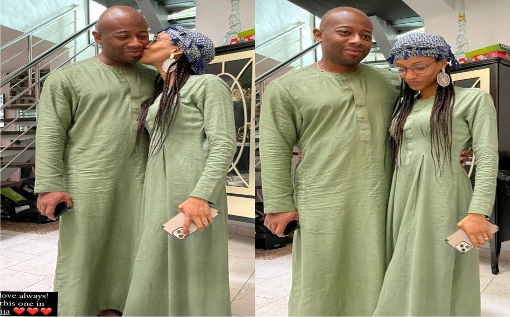 Reactions As Rare Loved-Up Photos of Singer Di’Ja and Her Hubby Surface Online