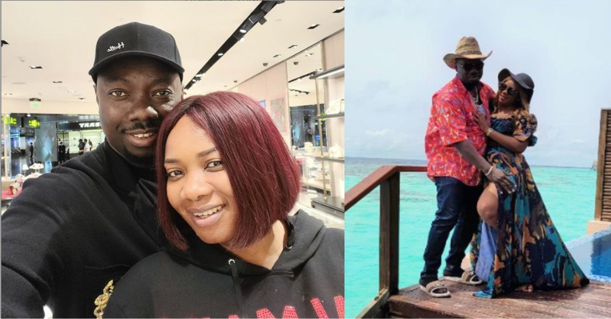"Poverty Get Out Abeg" - Reactions As Obi Cubana Gifts His Wife A Brand New Car Worth Millions (VIDEO)