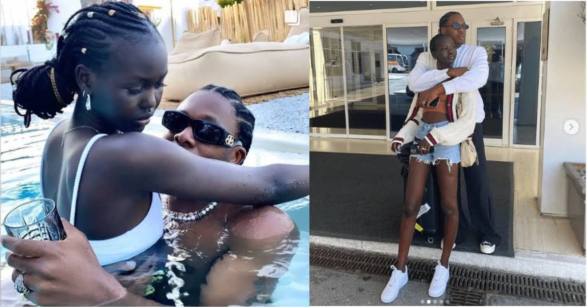 Runtown And His Supermodel Girlfriend, Adut Akech Break Up