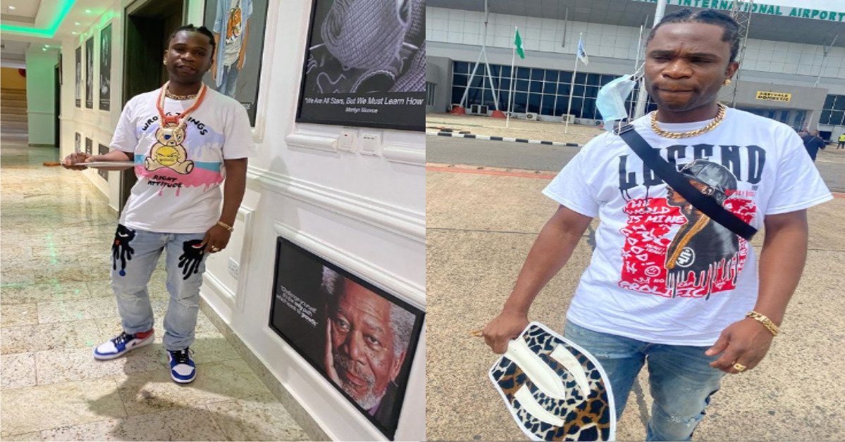 Rapper, Speed Darlington Cries Out After A Girl Requested N14,600 From Him As Transport Fare(VIDEO)