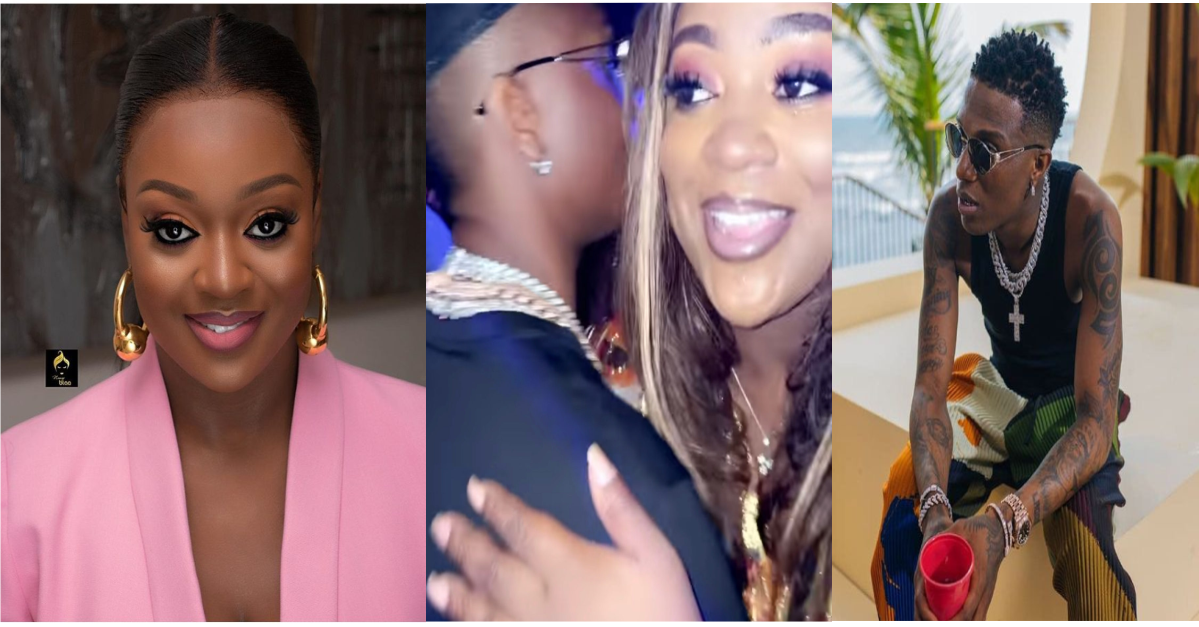Wizkid And Jackie Appiah Spotted Having A Good Time At A Club(Video)