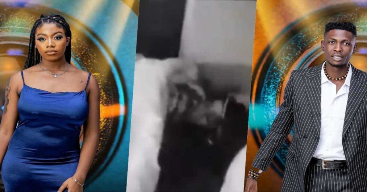 #BBNaija 6: Sammie spotted cuddling with Angel Last Night