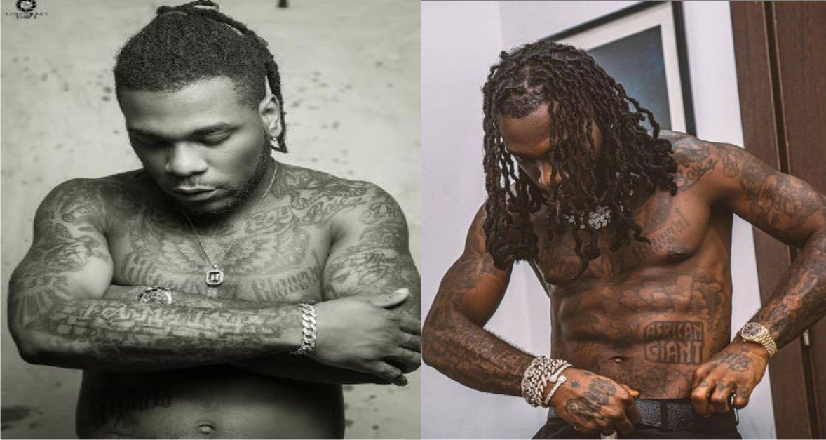 'African giant', Burna Boy Shares Photos of His ‘Twin’ Brother(SEE)