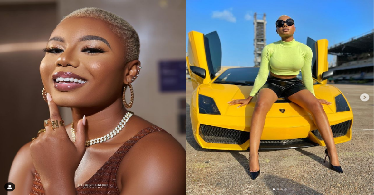 OAP, Nancy Isime Splashes Millions Of Naira On A Benz (Video)